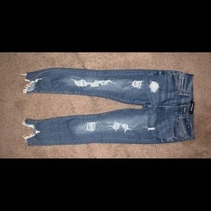 Express Distressed Jeans